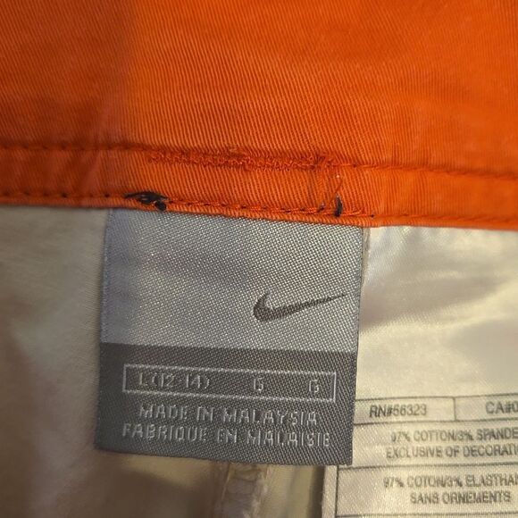 Nike Women's Light Tan Athletic Shorts - Picture 4 of 5